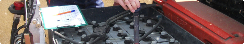 Traction batteries and chargers service